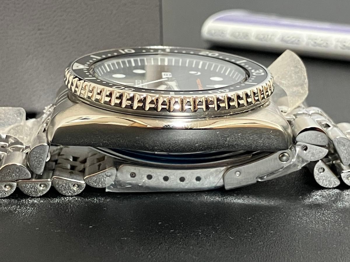 Seiko SKX007K2 Black Boy Automatic Diver 200m 7S26 Watch New Rare Classic image 3