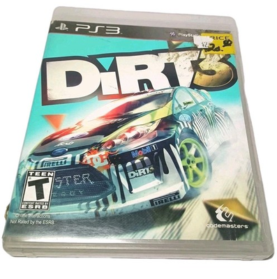 #ad DiRT 3 Black Label Sony PlayStation 3 PS3 Near Mint Video Game Disc No Manual $23.50