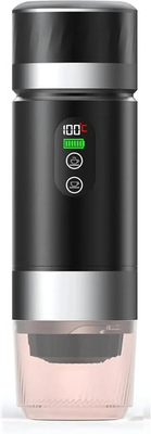 #ad Portable Coffee Maker KF JN 03 with Digital Display amp; 20 BAR Pressure Hot amp; Co $66.61