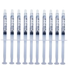 35 CP Teeth Whitening Gel Tooth Whitener Bleach 10 Syringe Tubes Dental Refill