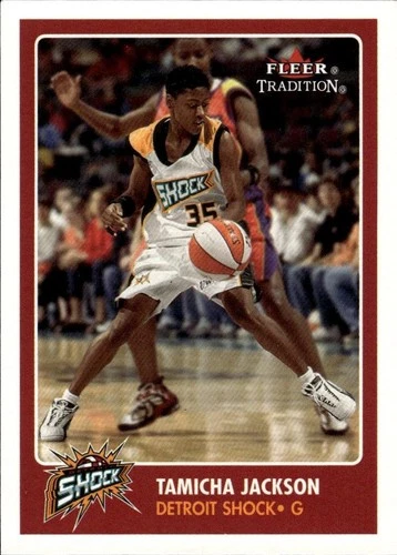 2001 Fleer Tradition WNBA #124 Tamicha Jackson