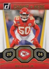 2024 Donruss #17 Willie Gay Jr. Champ is Here INSERT CHIEFS