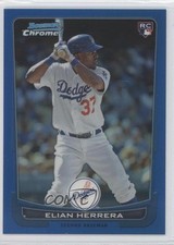 2012 Bowman Draft Chrome Blue Refractor 33/250 Elian Herrera #51 2x6