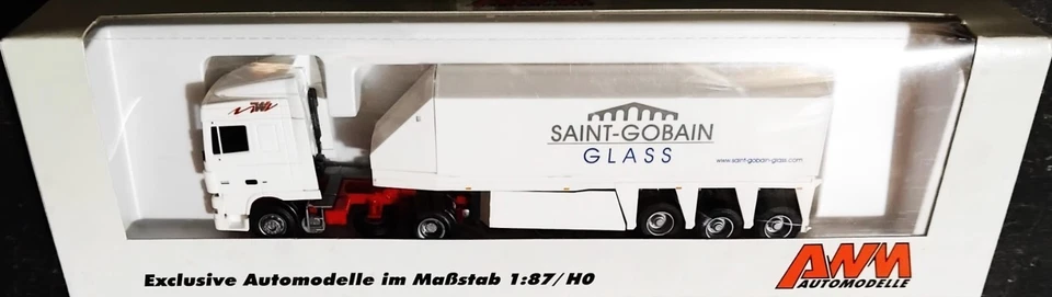 AWM 74073 Camion autoarticolato 5 assi DAF "SAINT-GOBAIN" - scala H0 - Immagine 3 di 4