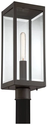 Quoizel Westover 20 1/2" High Bronze Outdoor Post Light - Picture 5 of 5