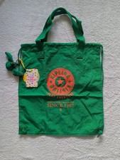 Brand New With Tags Kipling Hip Hurray Drawstring Tote Bag - Chilli Green