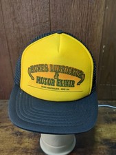 Vintage Trucker Hat Snapback Howes Lubricator Motor Elixir Prime Performance