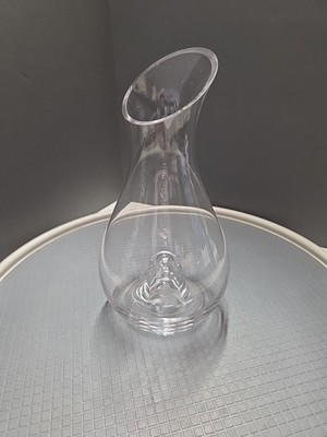 Luigi Bormioli Magnifico 35oz Crystal Wine Decanter Clear Glass Made In Italy