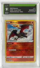 2023 Radiant Charizard #20 Crown Zenith – Degree 9 MINT – Holo Rare Pokemon Card on eBay