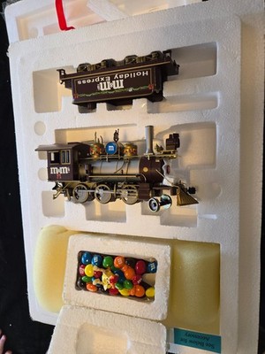 RARE HAWTHORNE VILLAGE M&M HOLIDAY EXPRESS TRAIN SET  Track And Cables