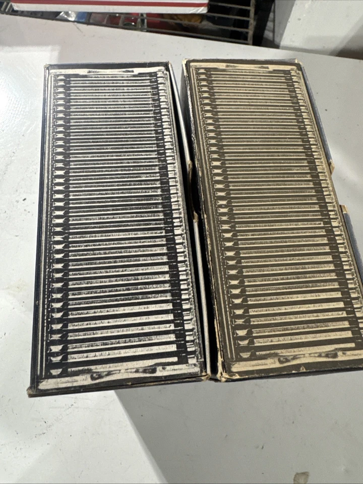 AIREQUIPT Lot of 6 METAL SLIDE MAGAZINE TRAY HOLDS 36 2 x 2" 35mm SLIDES - Image 3 of 3