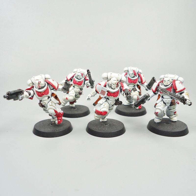 White Scars Primaris Assault Intercessors x5 - Warhammer 40k Army Space Marines