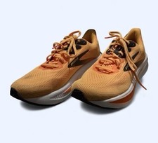 Brooks Ghost 17 Men s Orange Low Top Lace-Up Running Sneaker Rubber Sole
