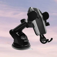 Auto Suction Cup Phone Holder Telescopic Dashboard & Windscreen Mount