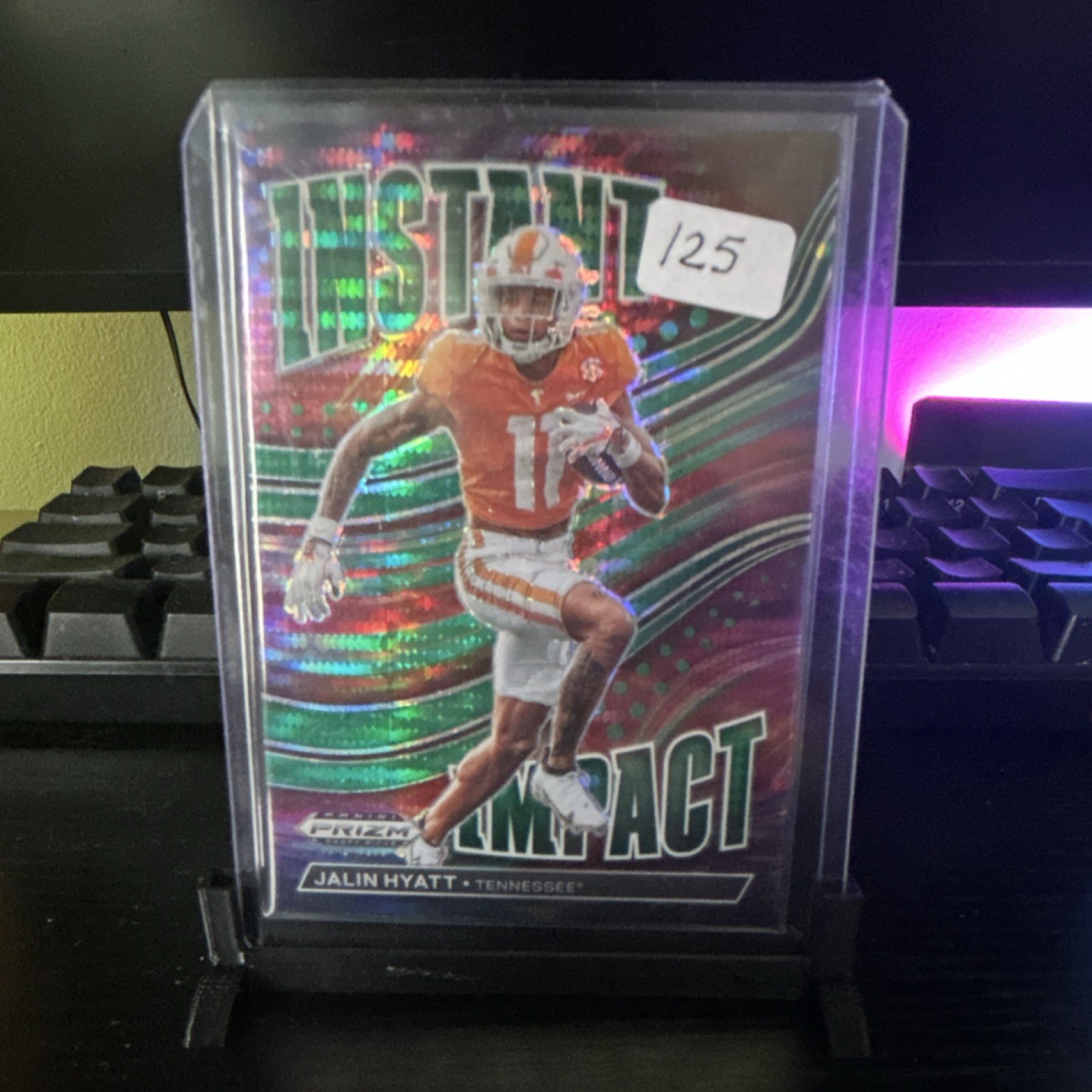 2023 Panini Prizm Jalin Hyatt Instant Impact Rookie #II-12 Tennessee /25