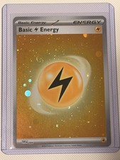 HD COSMOS HOLO Double Swirl🌀 Basic Lightning Energy 004 - Pokemon 151 NM-LP
