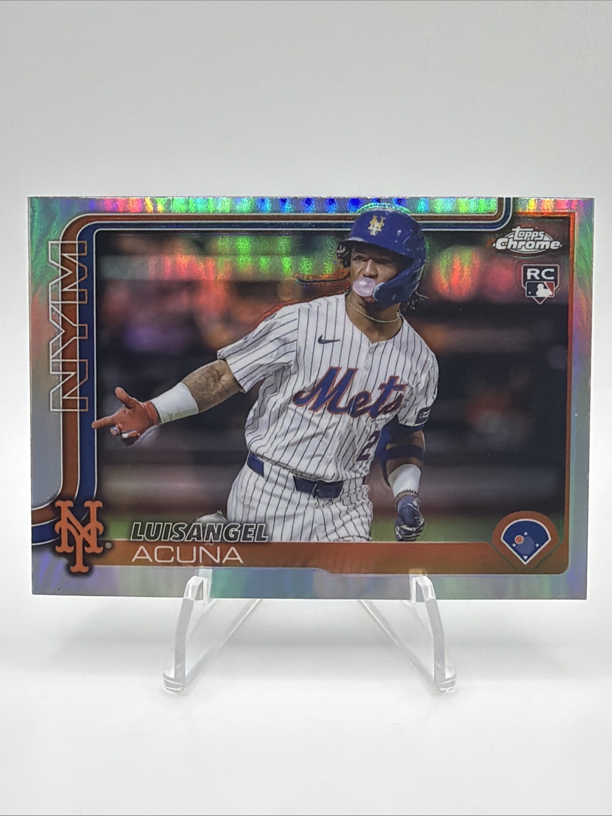 2025 Topps Chrome - Image Variation Luisangel Acuna #56 (RC)