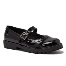 Lands' End Kids Easy On Classic Mary Janes - 3 - Black