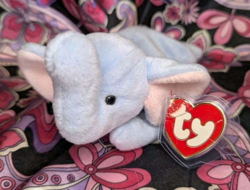 PEANUT the Elephant ❤️ 3rd Gen HT 1st TT 3/1 Near Mint MWNMT❤️ TY Beanie Baby - Picture 2 of 12