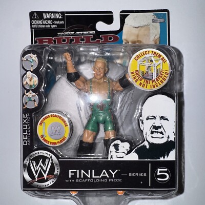 Finlay with Scaffolding Piece WWE Build N Brawl Figure 3.75