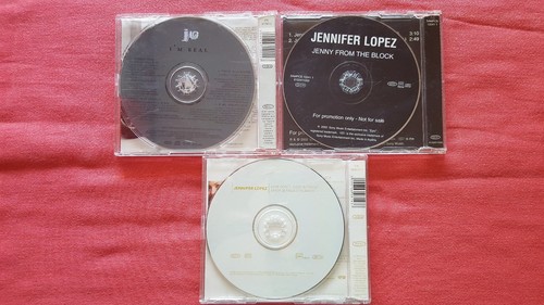 JENNIFER LOPEZ **Lot Of 3 CD Single: I'm Real, Jenny From..,Love Don't Cost** - Picture 2 of 2