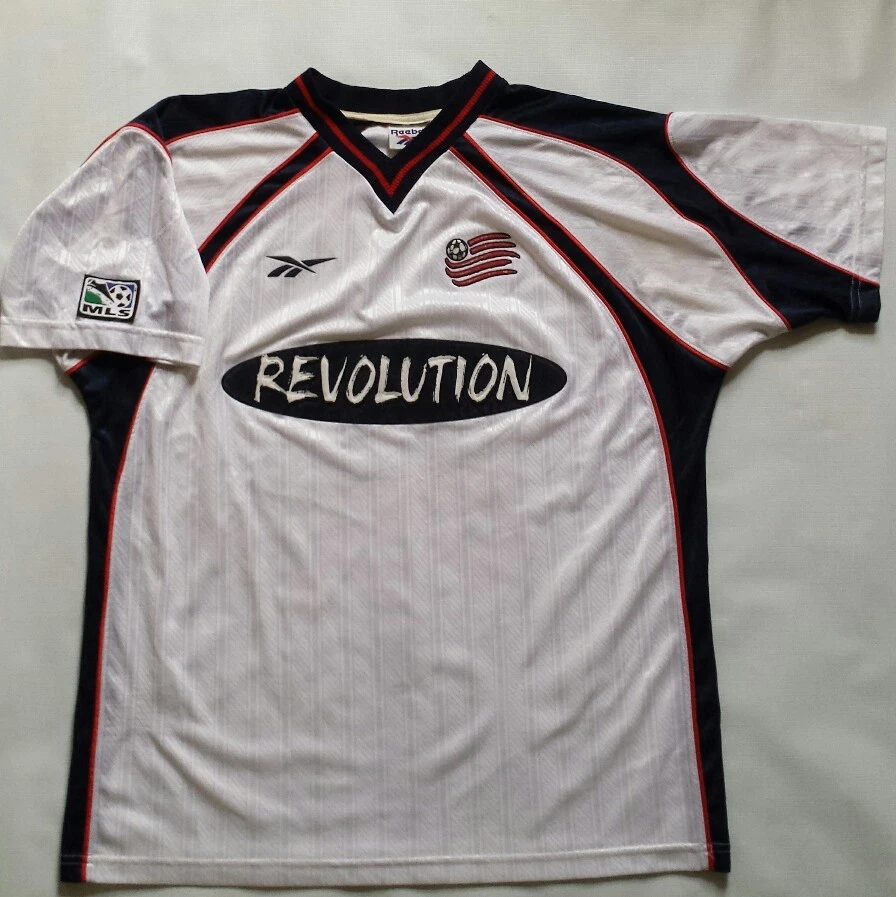 ニューイングランドレボリューション　98 ホームユニフォーム　リーボック Reebok（リーボック） Reebok EQUIPMENT ゲームシャツ メンズ58 US-4XL
