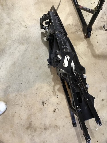 01-02 ZX6R BATTERY TRAY SUB FRAME FENDER ELIMINATOR TAG HOLDER 05-08 ZZR KAWASAK - Picture 12 of 12