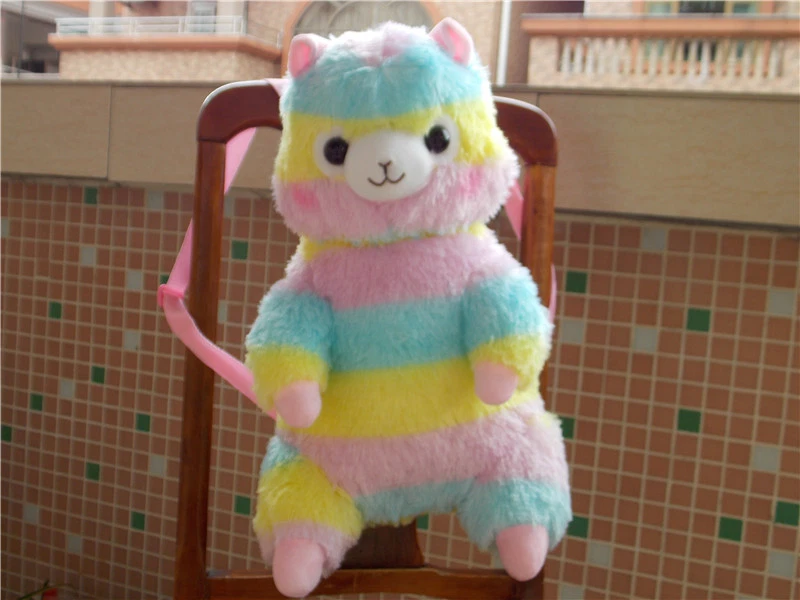 Rainbow hotsell alpaca backpack