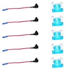 10Pcs 12V Car Add-a-circuit Low Profile Mini Fuse Tap Adapter Blade Fuse Holder