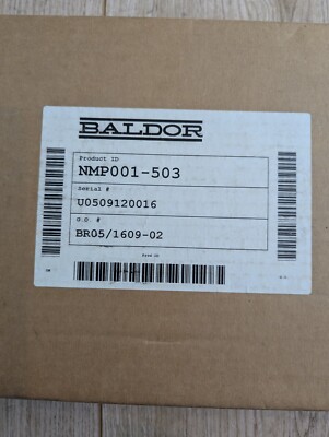 Baldor NMP001-503, NMPCI 4 Achsen Servokarte. PNP Eingänge, NPN Ausgänge WM