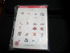 New Husqvarna Viking Scandinavia Sampler Disk and Accessory Bag