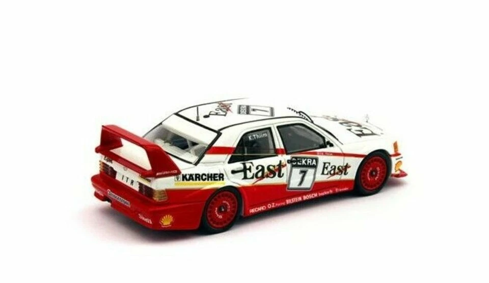 Mercedes 190E EVO2 #7 DTM 1991 Kurt Thiim AMG Truescale TSM124347 1/43 Benz - Bild 2 von 3