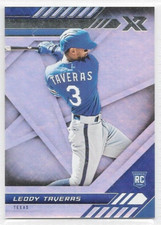 Leody Taveras Texas Rangers 2021 Chronicles Baseball XR RC #18
