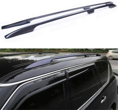 2Pcs Roof Rail Rack Side Rail Bar Fit for Nissan Patrol Armada Y62 2017-2021 