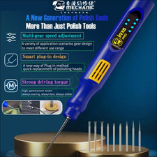 Pen Grinder Carving PCB Rework Trace Pad Lug Repair Grinding Tool with Tips