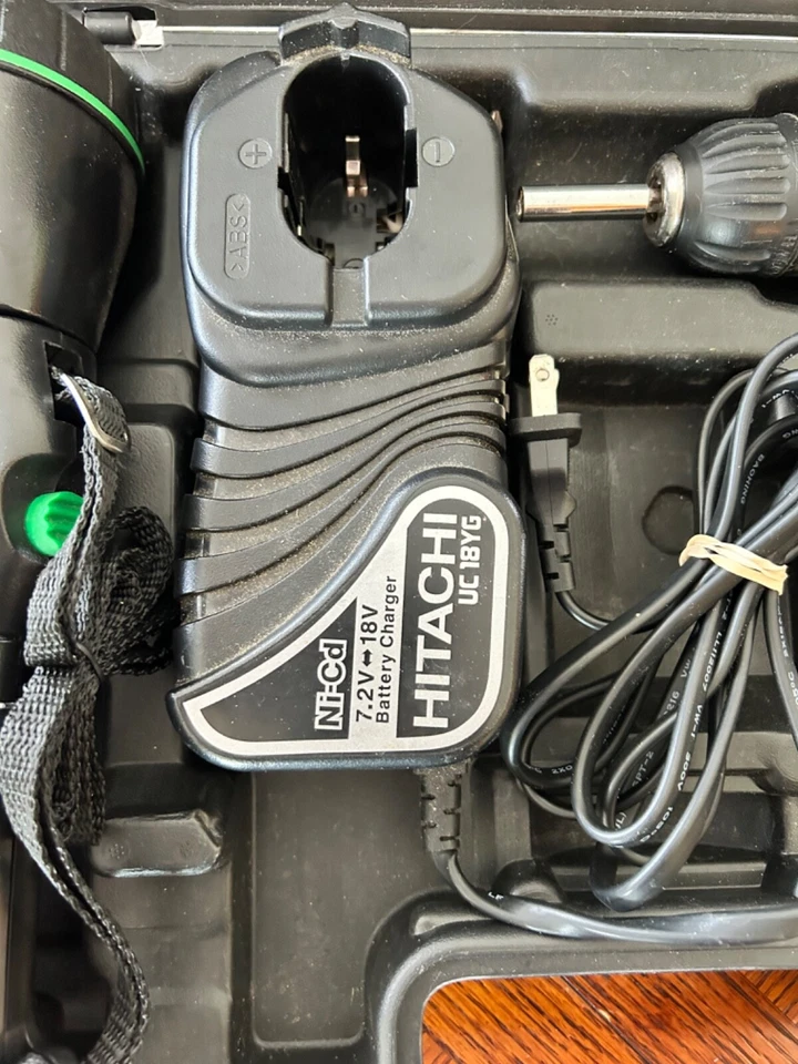 Hitachi Koki 12v Cordless Impact Driver CS 12DVF3, Case, Battery & Charger VIDEO - Image 4 of 4