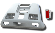 Domelight Replacements - Mb R129 - With Sos Button - Light Gray