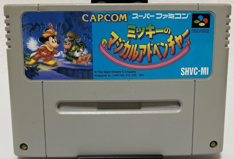 The Magical Quest Mickey SNES SFC Nintendo Super Famicom Japanese