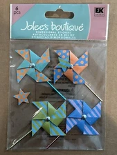 Rare Jolee’s Pinwheels Scrapbook Stickers 