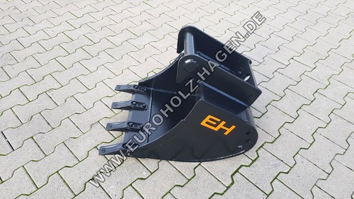 EH Tieflöffel passend für MS03 500 mm Baggerlöffel Baggerschaufel 50 cm 2-3t - Bild 3 von 12