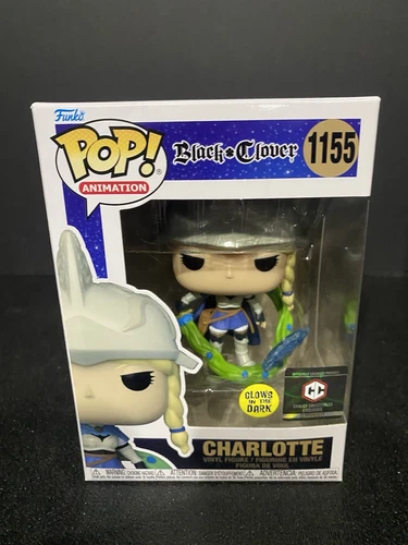 FUNKO POP ! CHARLOTTE 1155 GLOWS IN DARK CHALICE COLLECTIBLES E01