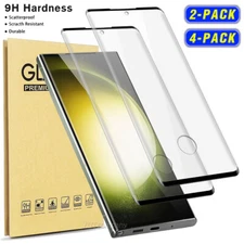 Tempered Glass Screen Protector For Samsung S23 S22 S21 S20 S10+ S9 Note 20 10 9