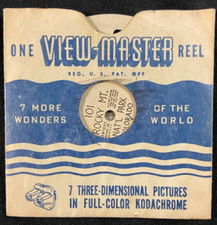 VINTAGE VIEW MASTER REEL ROCKY MOUNTAIN NAT'L PARK COLORADO