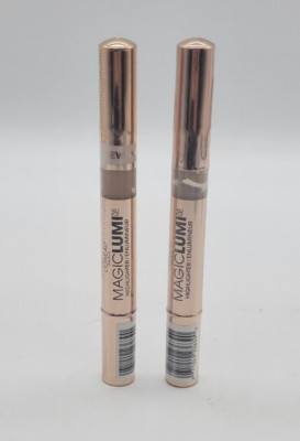 2 PACK L'OREAL PARIS MAGIC LUMI HIGHLIGHTER 866 DEEP