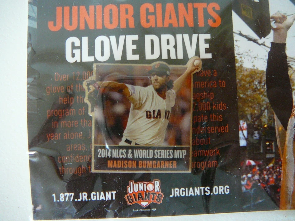 Значки SF Giants 2014 World Champions & Madison Bumgarner NLCS World Series MVP - Изображение 3 из 4