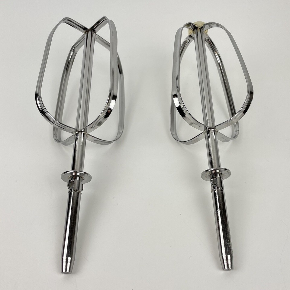 Sunbeam Mixmaster Steel Mixer Beater Set Attachment OEM Part