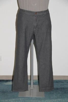 joli pantalon chino homme gris chié SERGE BLANCO taille 50 fr EXCELLENT ÉTAT - Photo 1/4