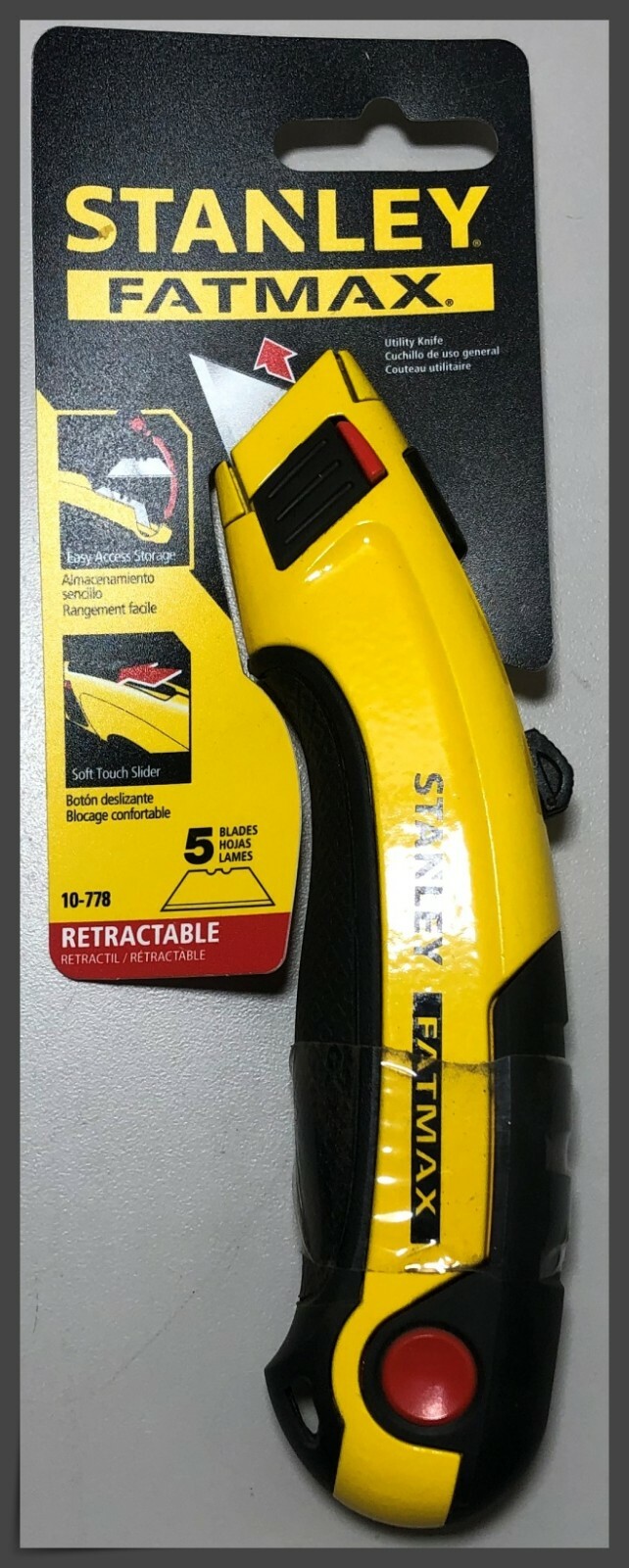 Fat Max Retractable 6-5/8" Oal
