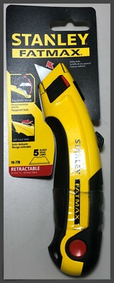 10-778 Stanley Utility Knife Fat Max Retractable 6-5/8'' OAL