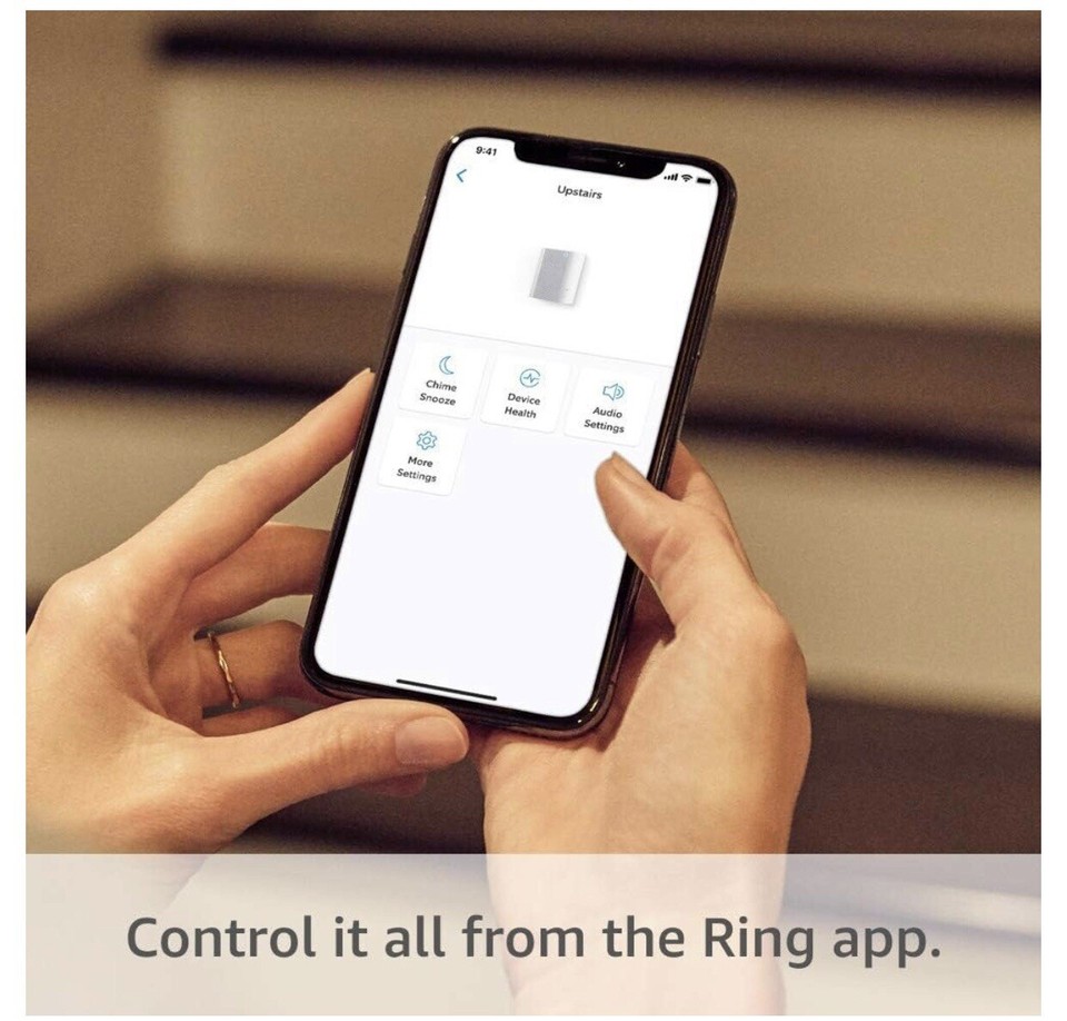 Ring Chime PlugIn Ring Alerts For Every Room White Never Used Open Box